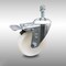 Service Caster 4 Inch SS Nylon Wheel Swivel 10mm Threaded Stem Caster with Total Lock Brake SCC-SSTSTTL20S414-NYS-M1015 - alternate 1